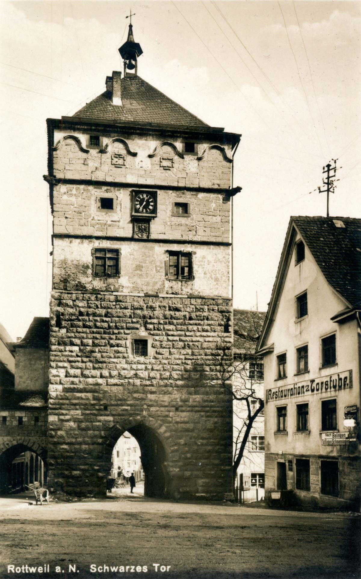 Das Schwarze Tor um das Jahr 1930