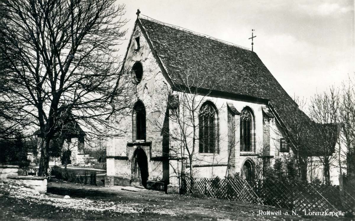 Historisches Foto der Lorenzkapelle