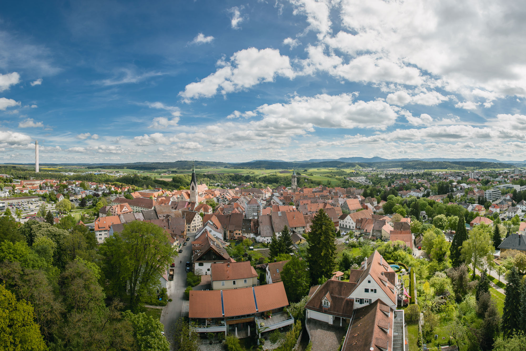 Der Ausblick vom Hochturm